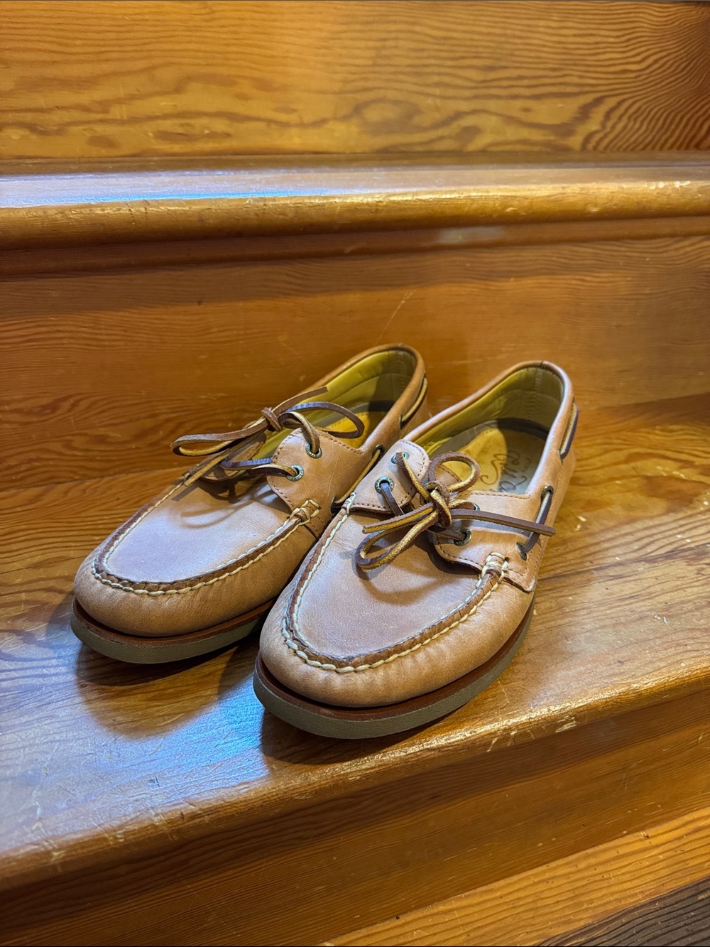 Men's Tan Sperry Gold Cup